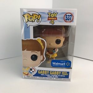 Funko Pop #537 Disney Toy Story 4 Gabby Gabby with Forky Walmart Exclusive